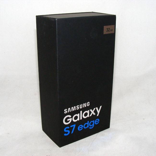 Samsung Galaxy S7 edge Empty Box 